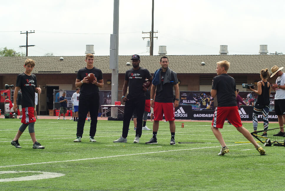 qb footwork drop back